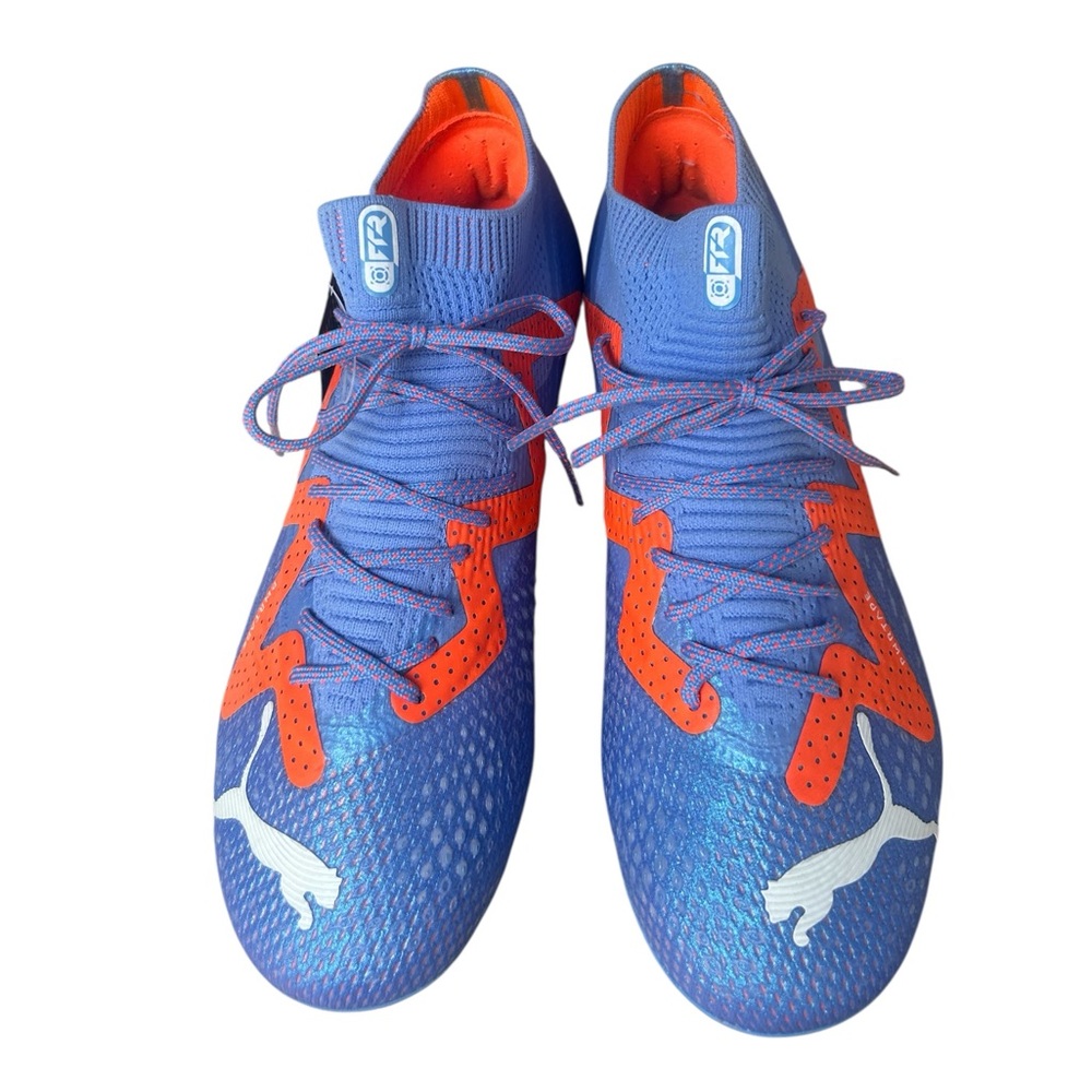 NWT. PUMA Future Ultimate FG AG Supercharge Pack Blue Glimmer. Size 6.5/EU 38.5